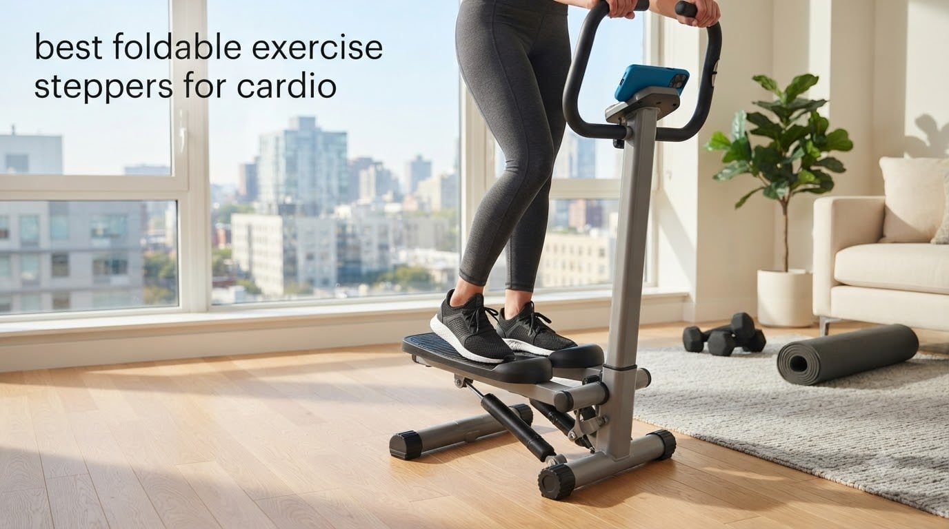best foldable exercise steppers for cardio