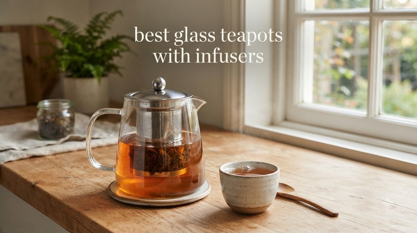 best glass teapots with infusers