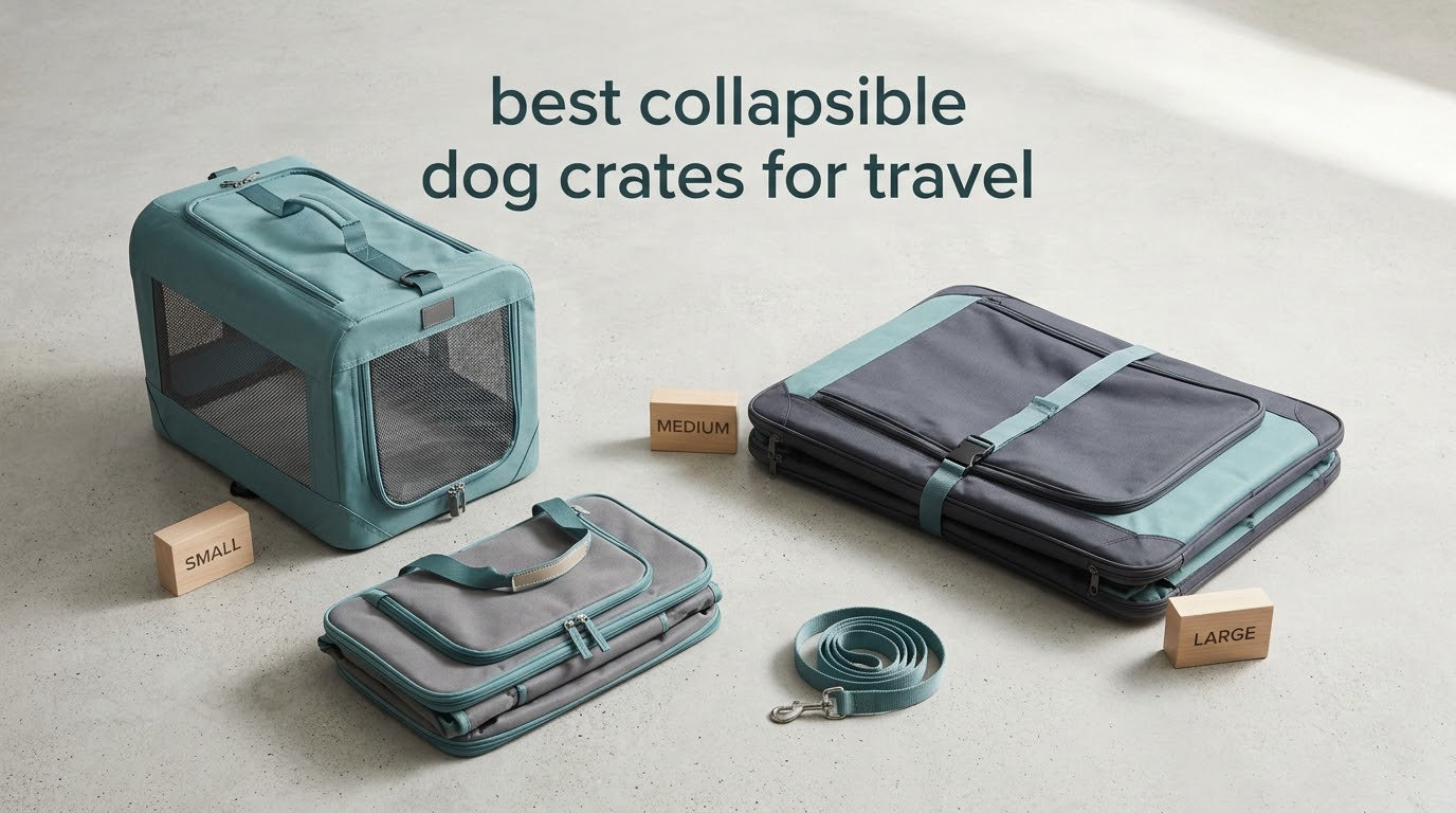 best collapsible dog crates for travel