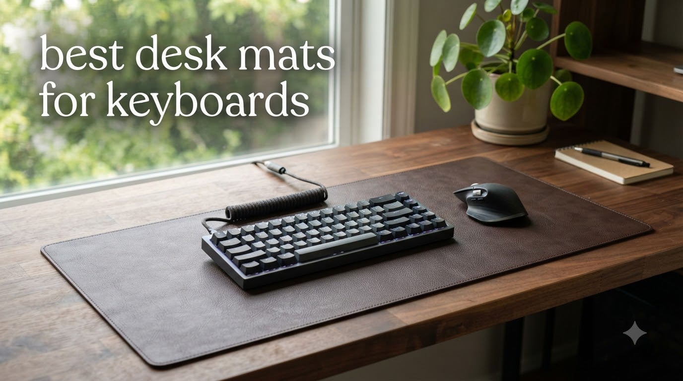 best desk mats for keyboards