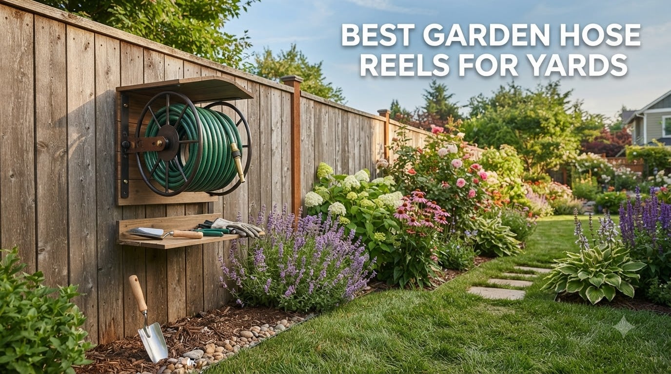 best garden hose reels for yards