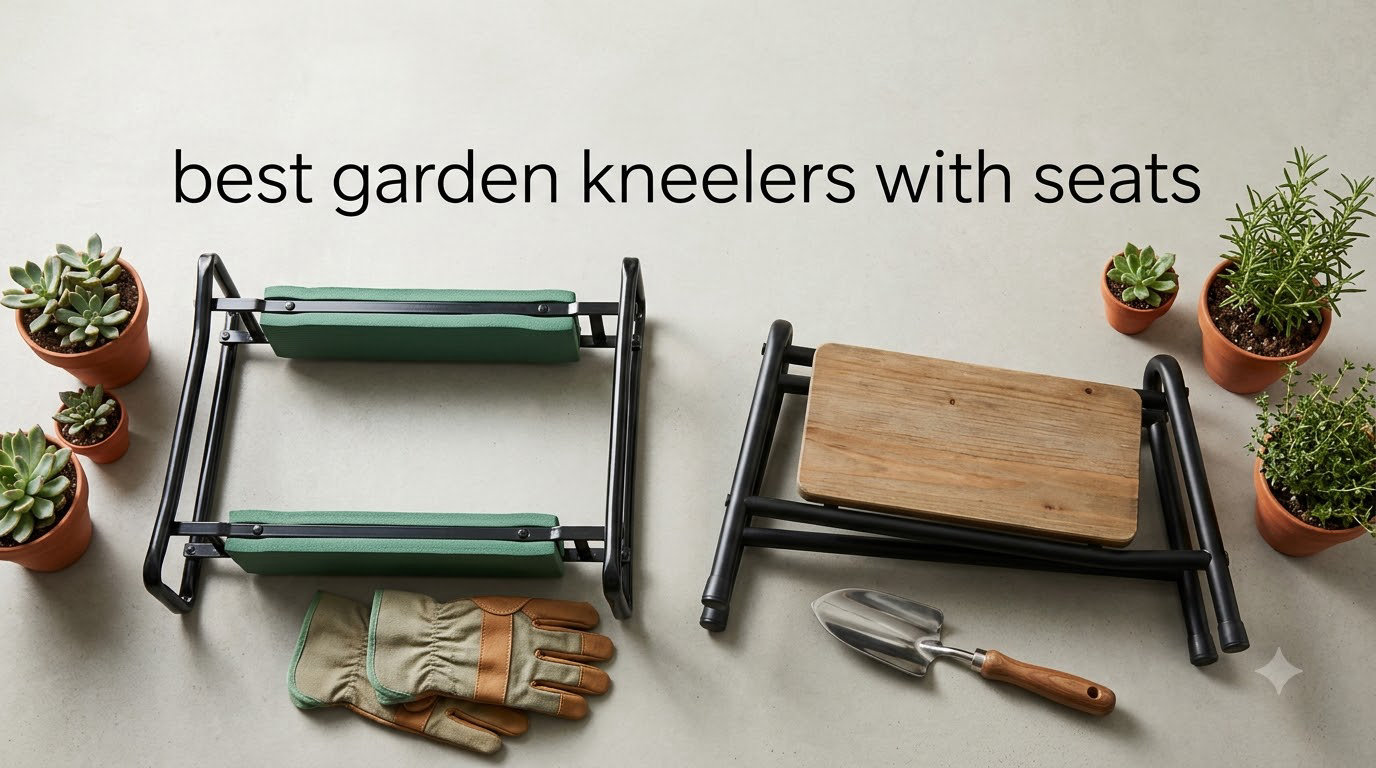 best garden kneelers with seats