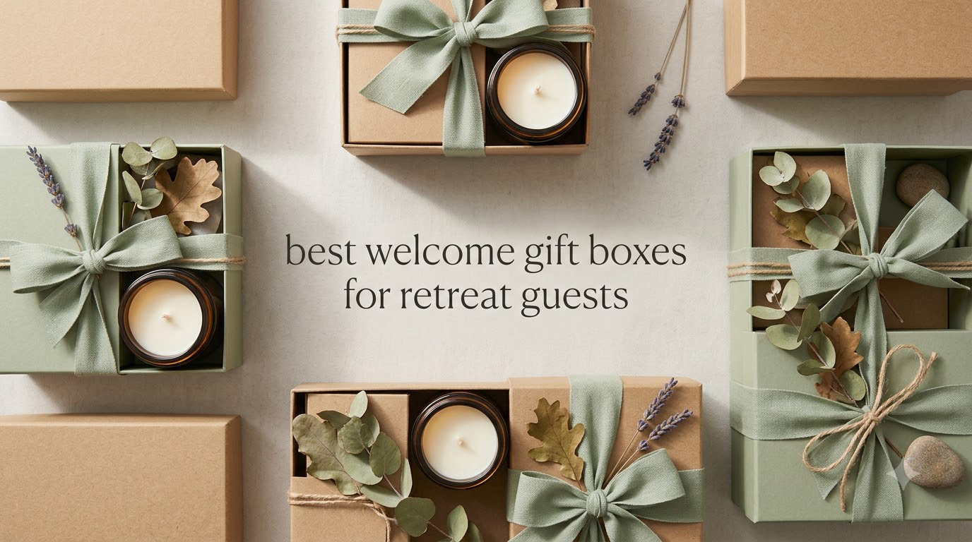 best welcome gift boxes for retreat guests