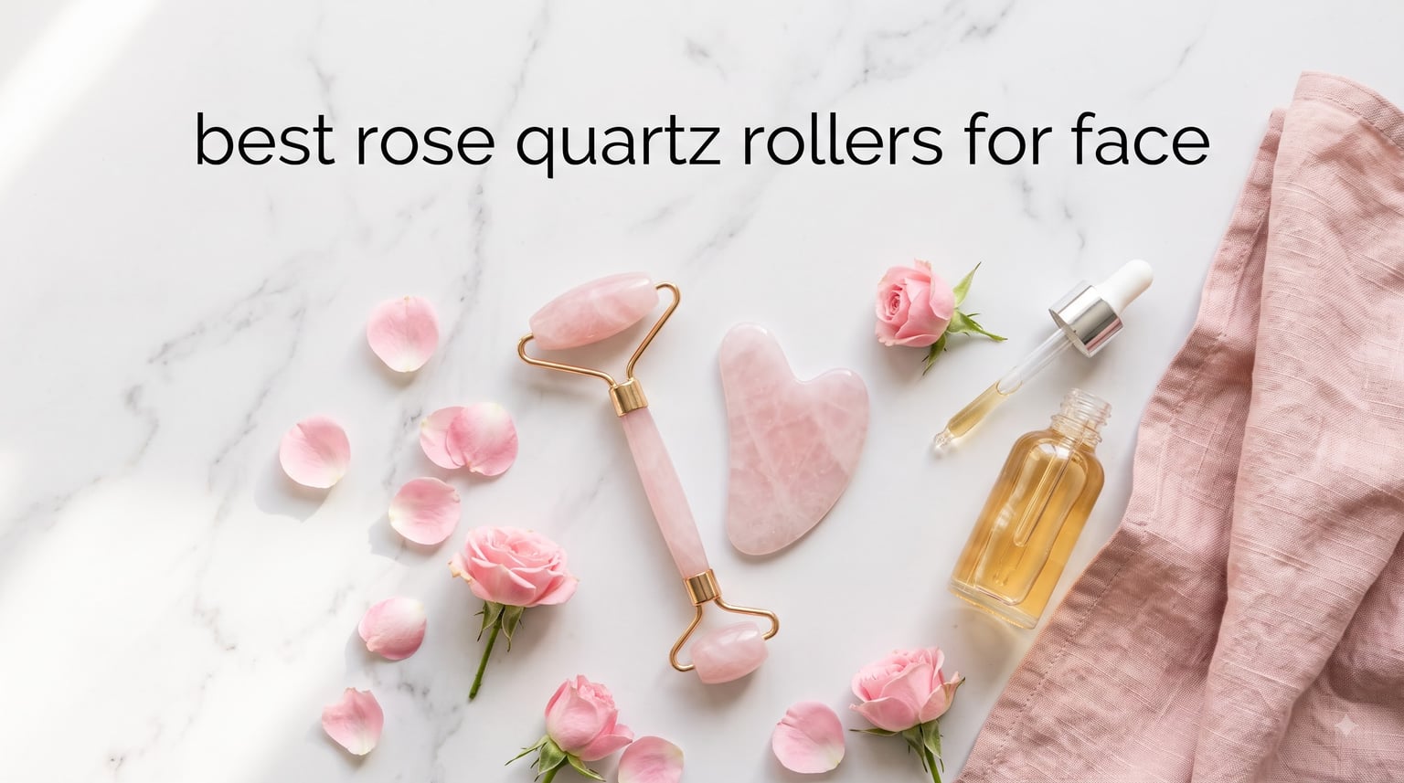 best rose quartz rollers for face