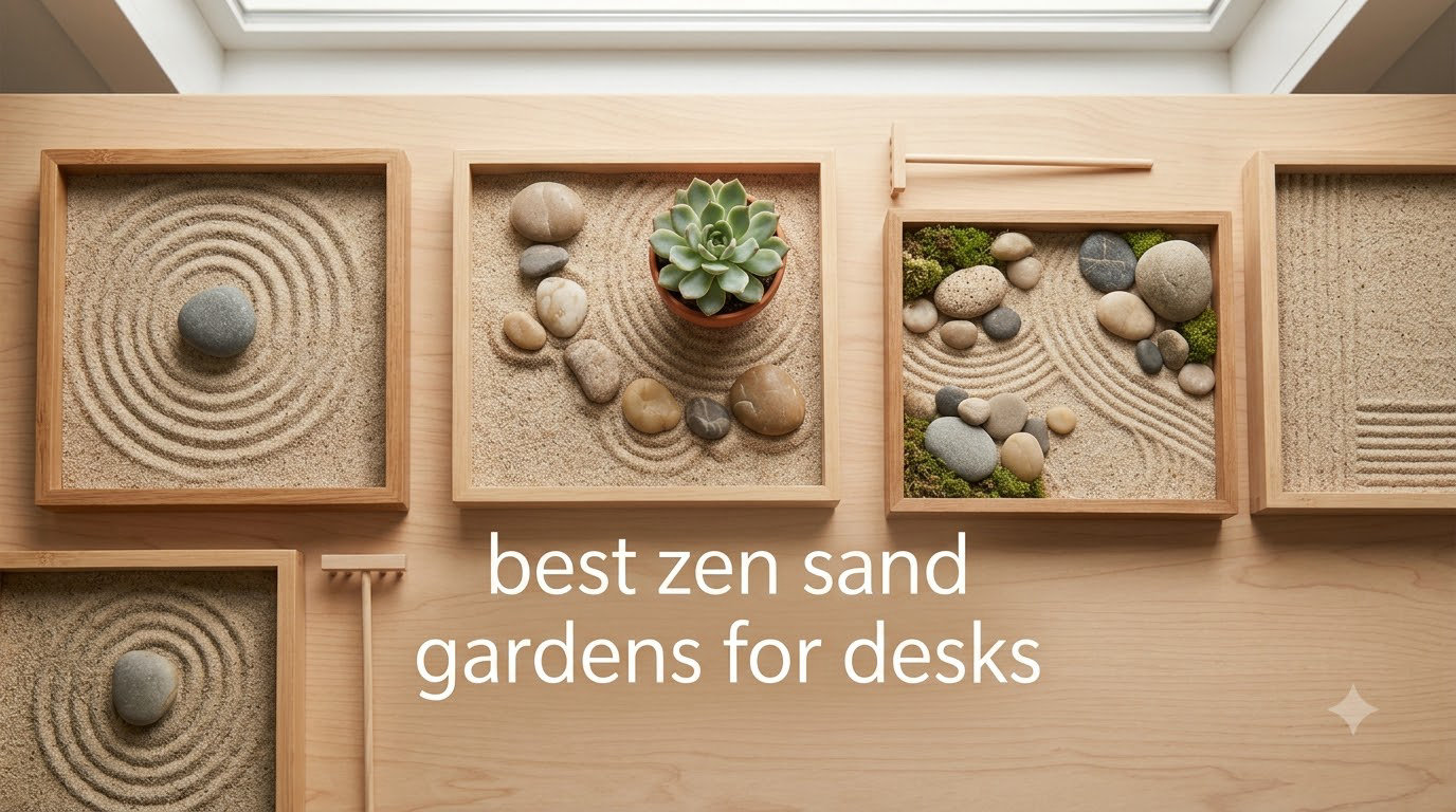 best zen sand gardens for desks