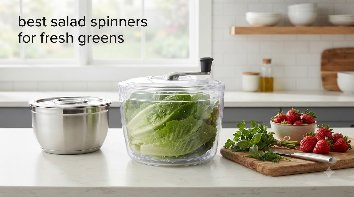 best salad spinners for fresh greens