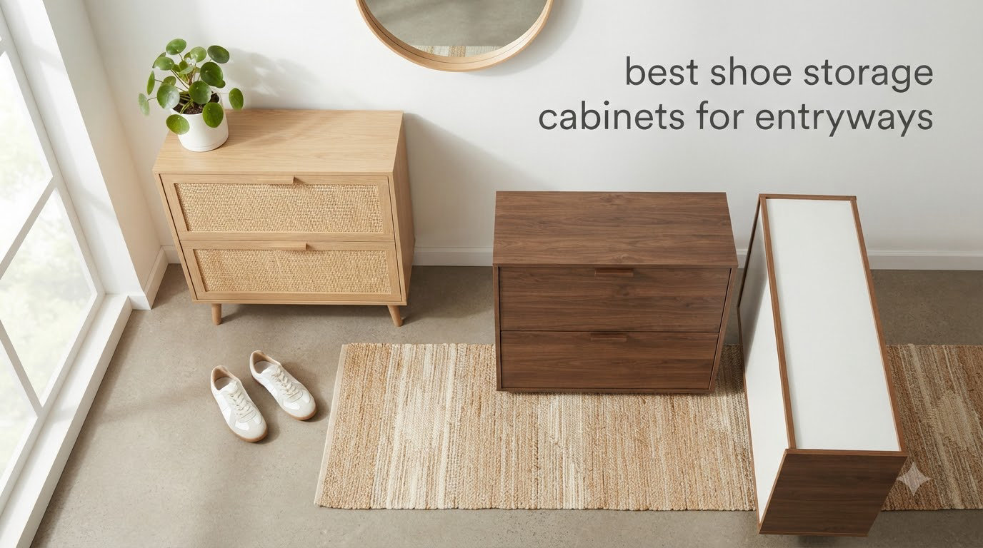 best shoe storage cabinets for entryways