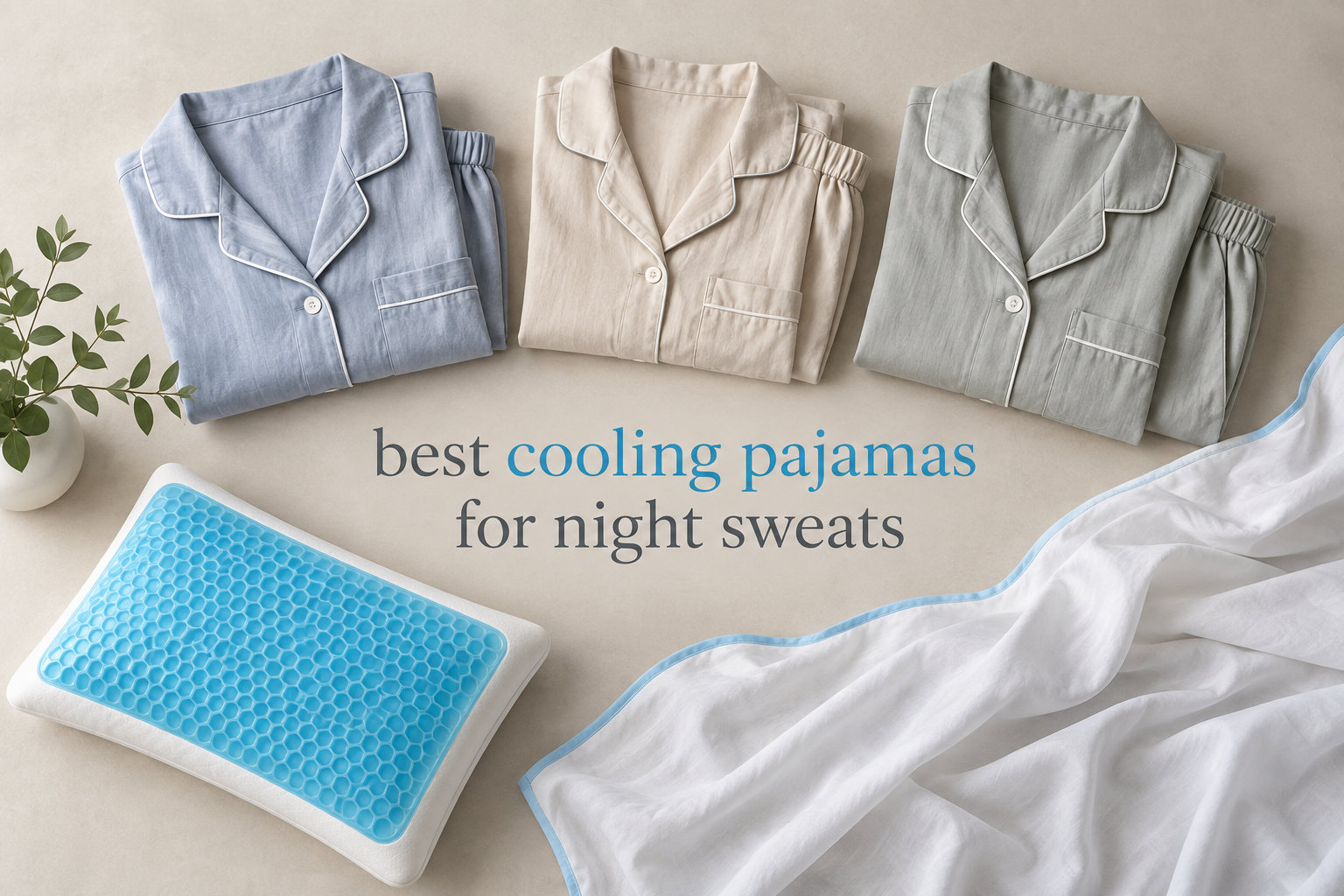 best cooling pajamas for night sweats