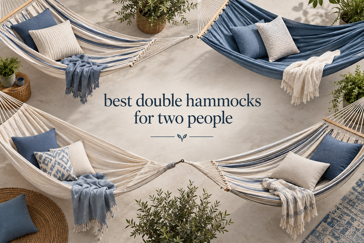 best double hammocks for two people