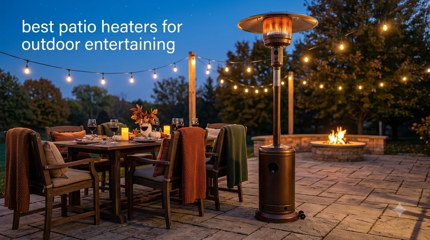 best patio heaters for outdoor entertaining