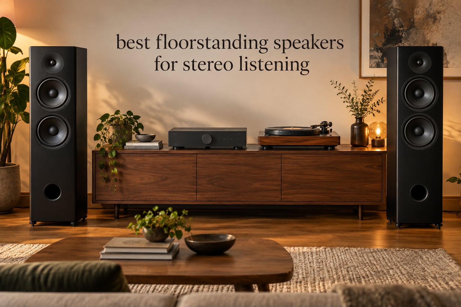 best floorstanding speakers for stereo listening