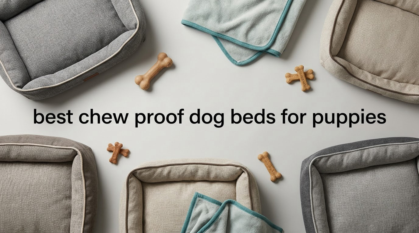 best chew proof dog beds for puppies