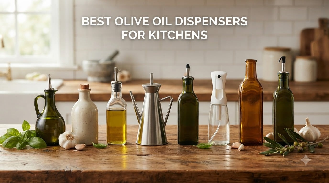 best olive oil dispensers for kitchens