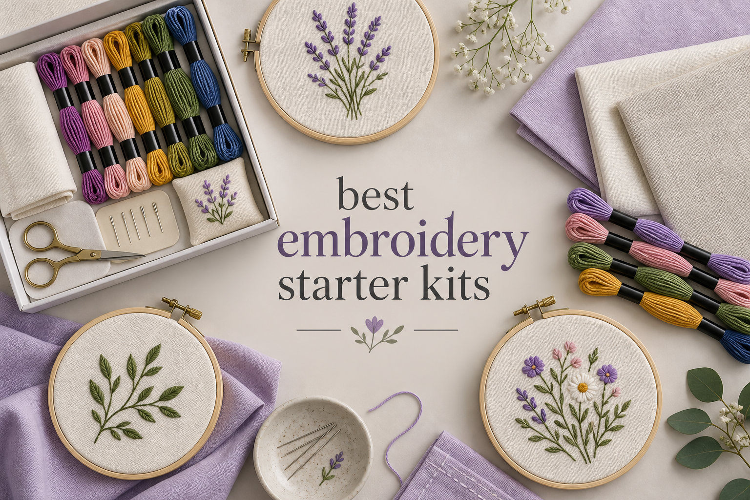 best embroidery starter kits