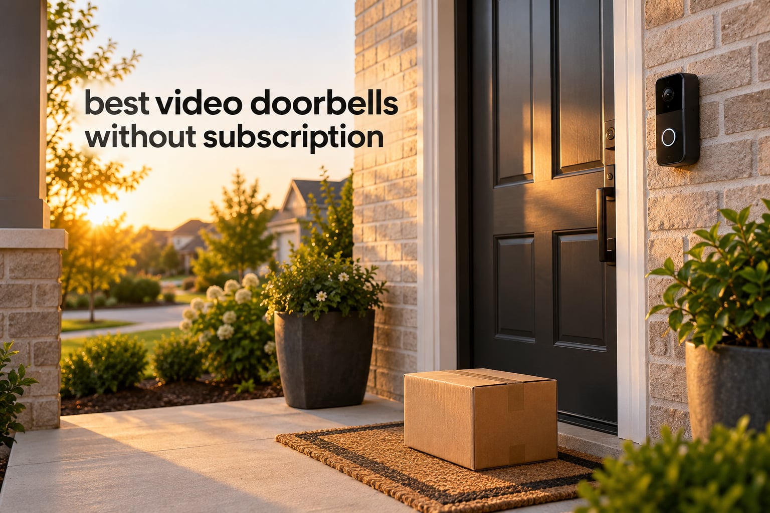 best video doorbells without subscription