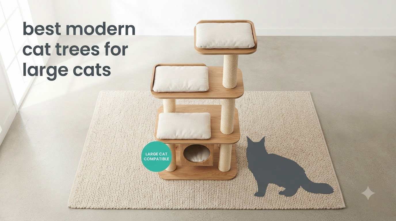 best modern cat trees for large cats