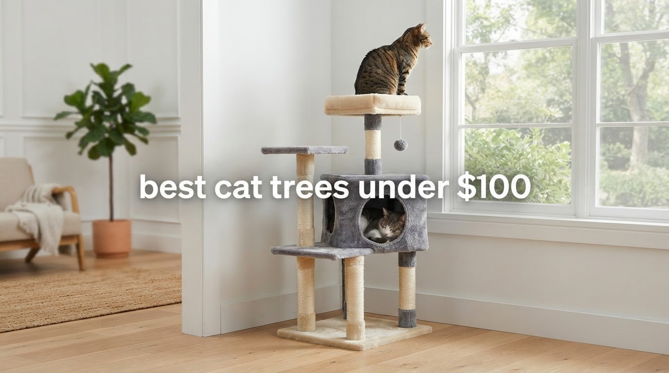 best cat trees under $100