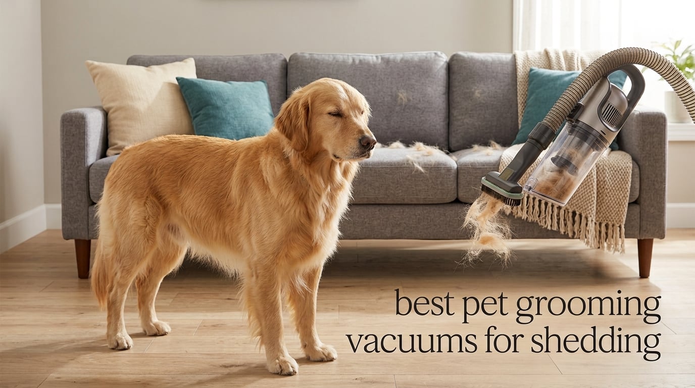best pet grooming vacuums for shedding