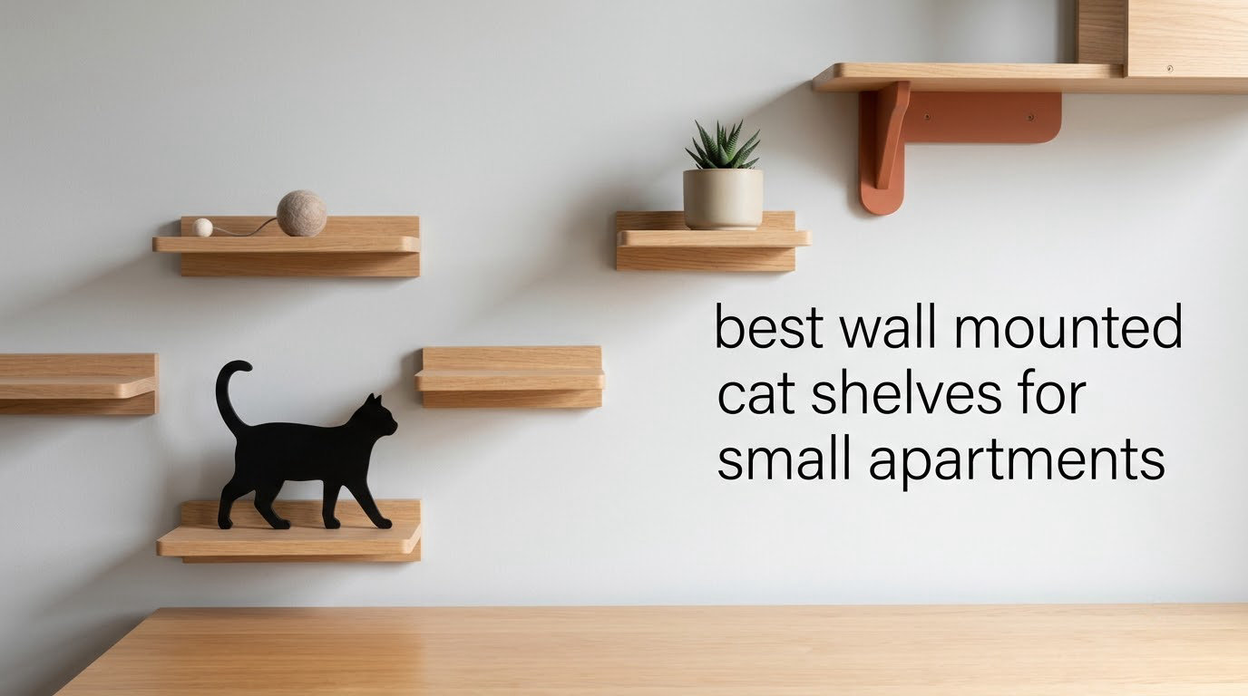 best wall mounted cat shelves for small apartments