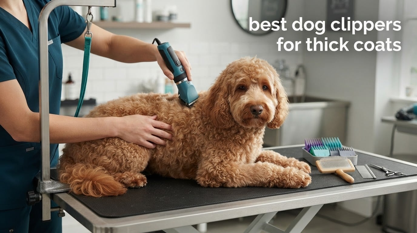best dog clippers for thick coats