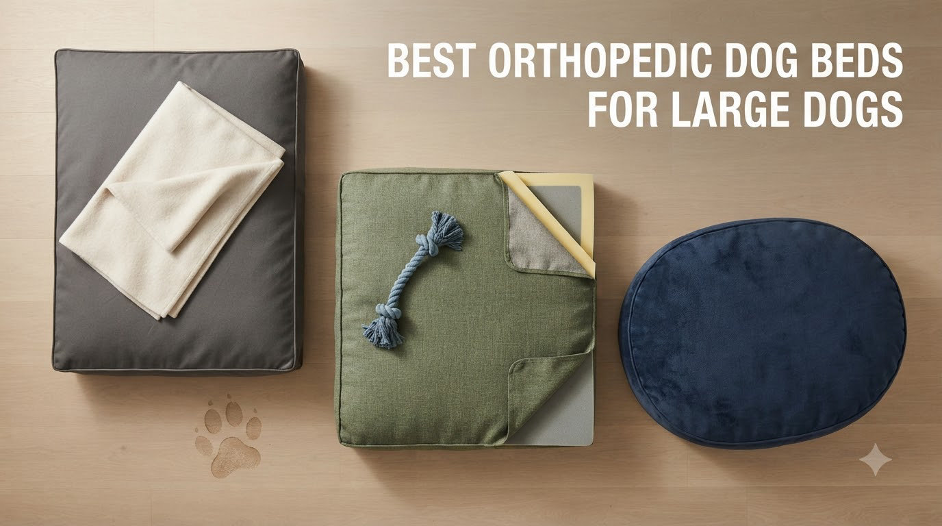 best orthopedic dog beds for large dogs