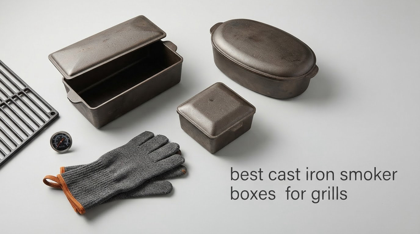 best cast iron smoker boxes for grills
