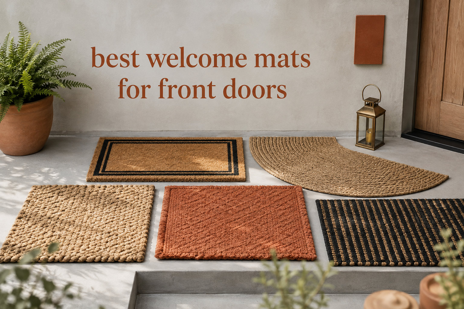 best welcome mats for front doors