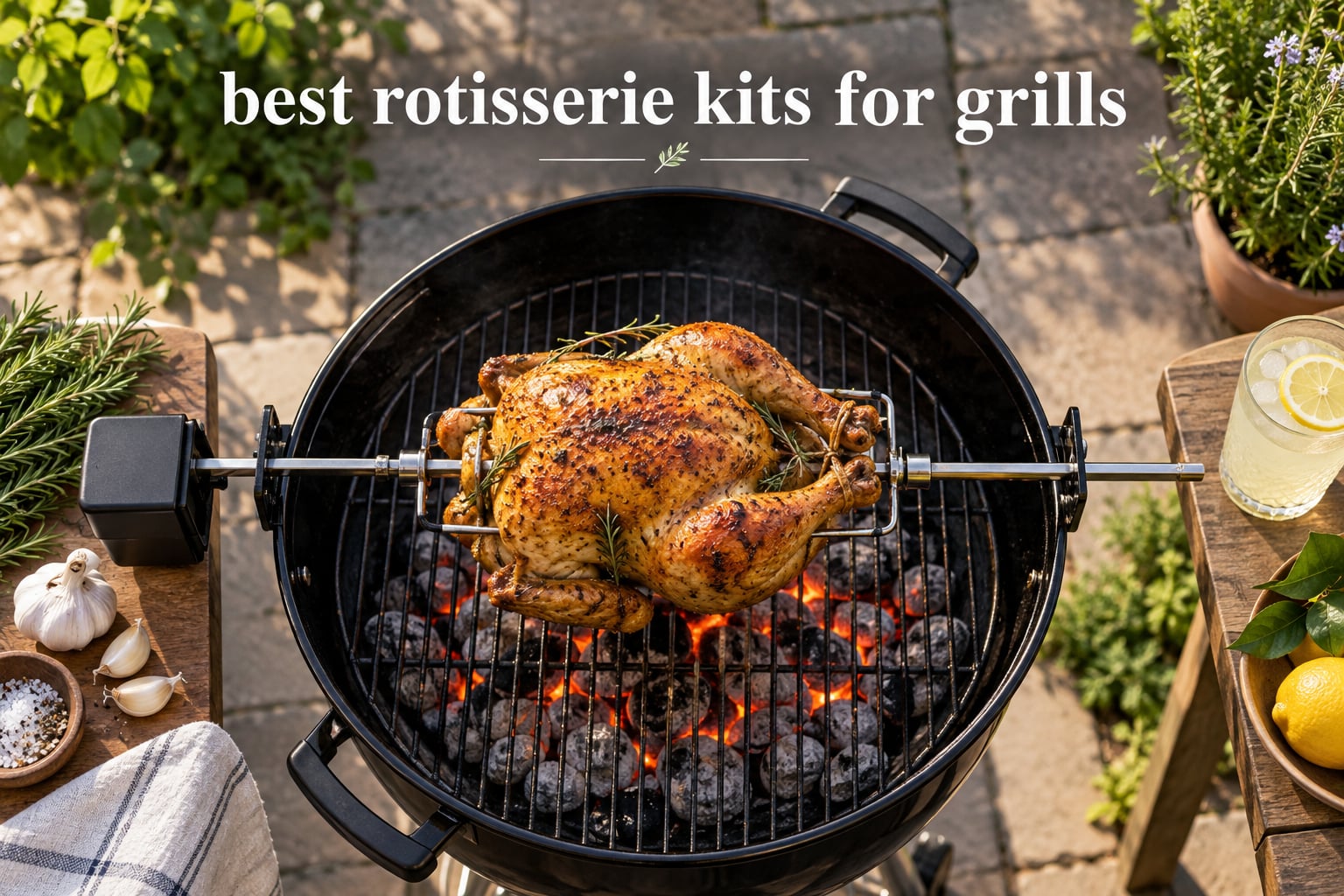 best rotisserie kits for grills