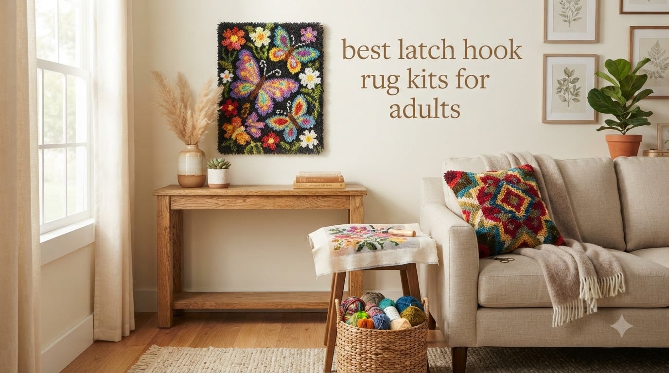 best latch hook rug kits for adults