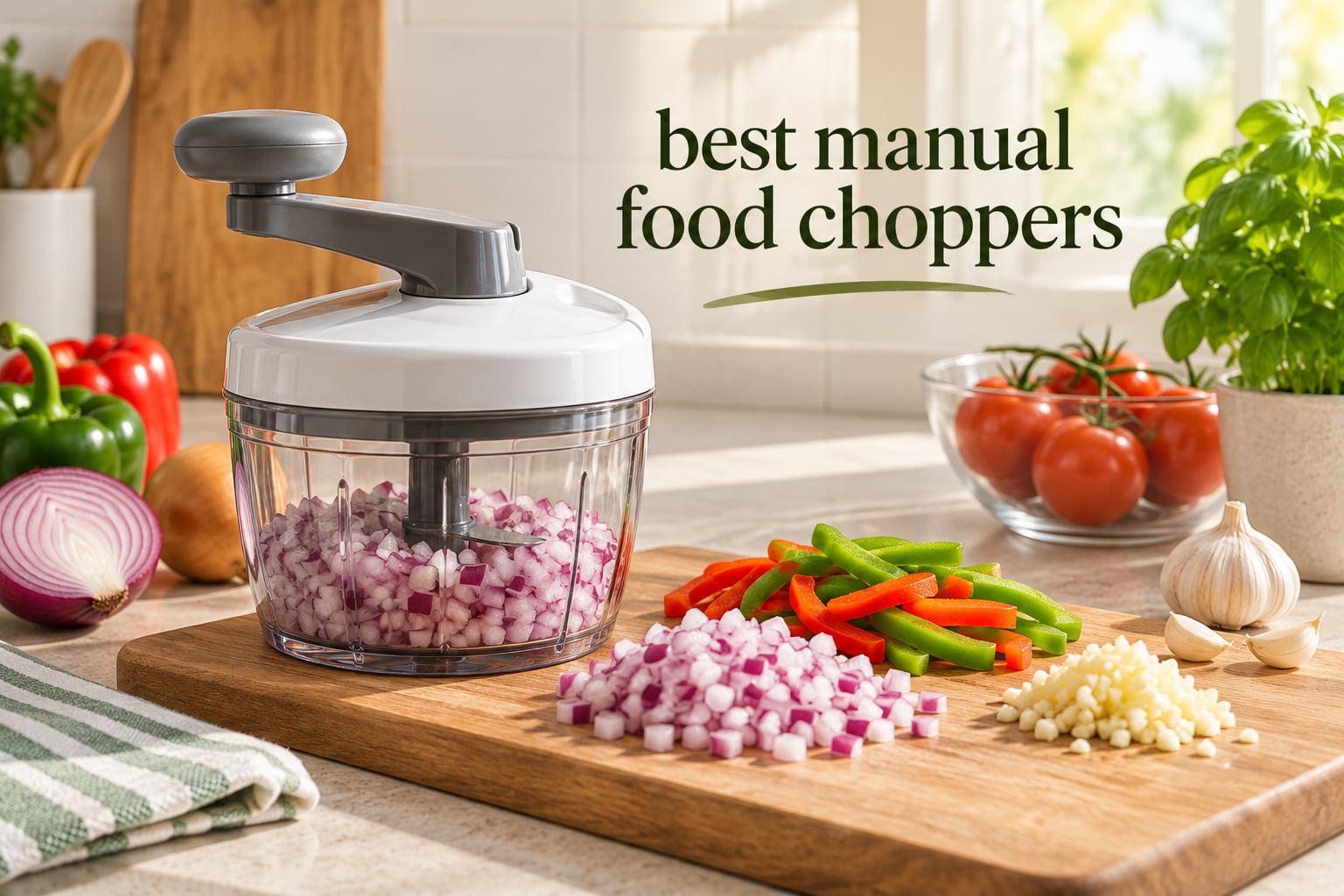 best manual food choppers