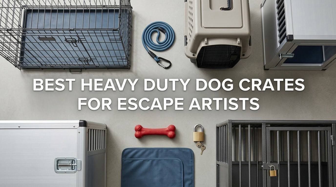 best heavy duty dog crates for escape artists