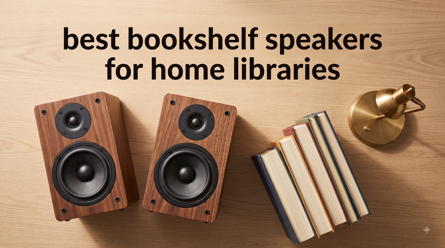 best bookshelf speakers for home libraries