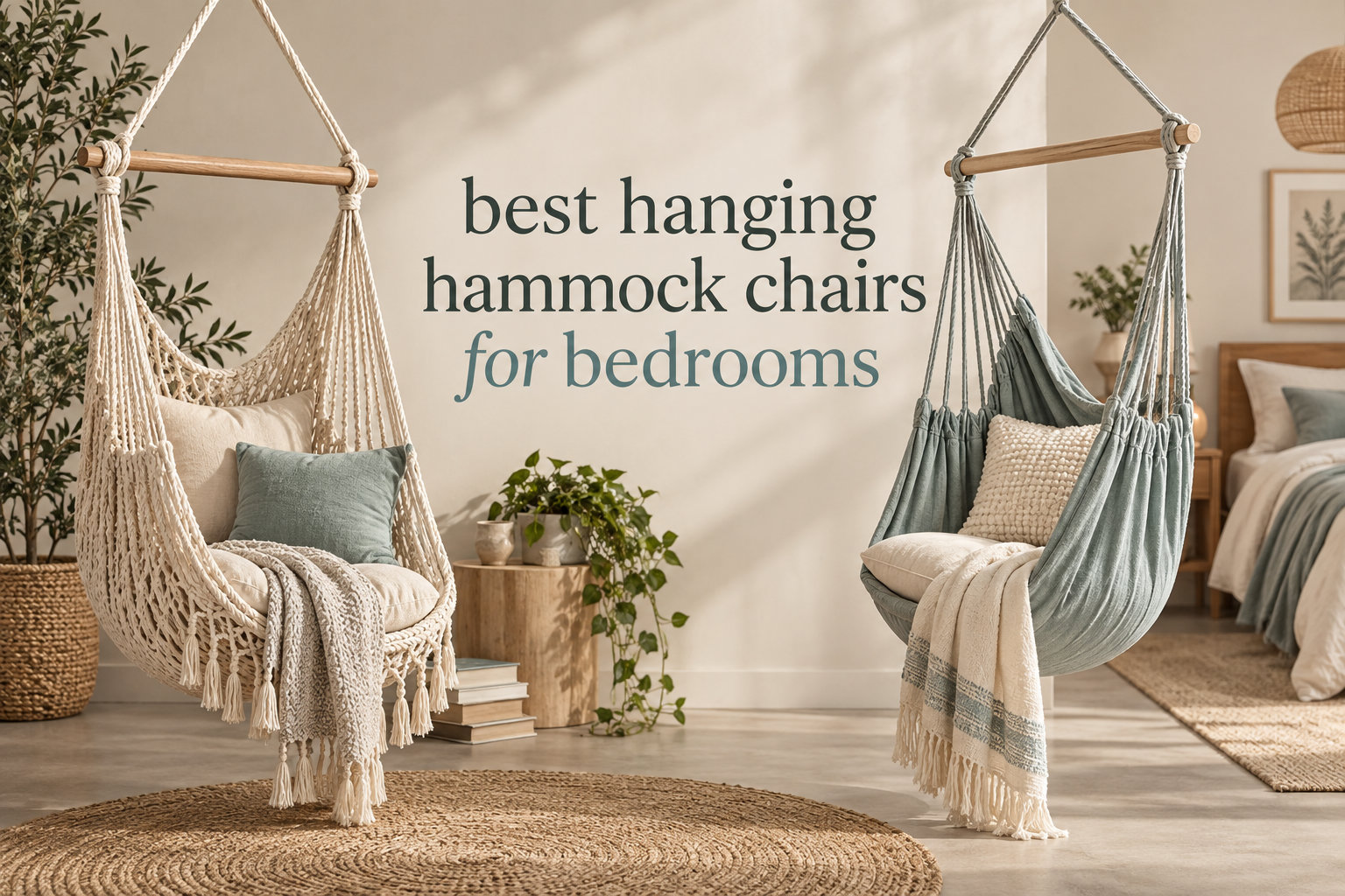 best hanging hammock chairs for bedrooms