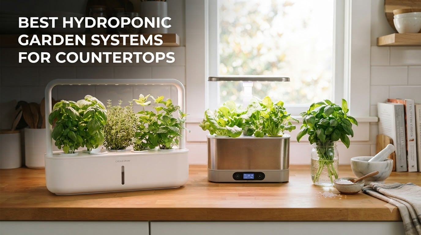 best hydroponic garden systems for countertops