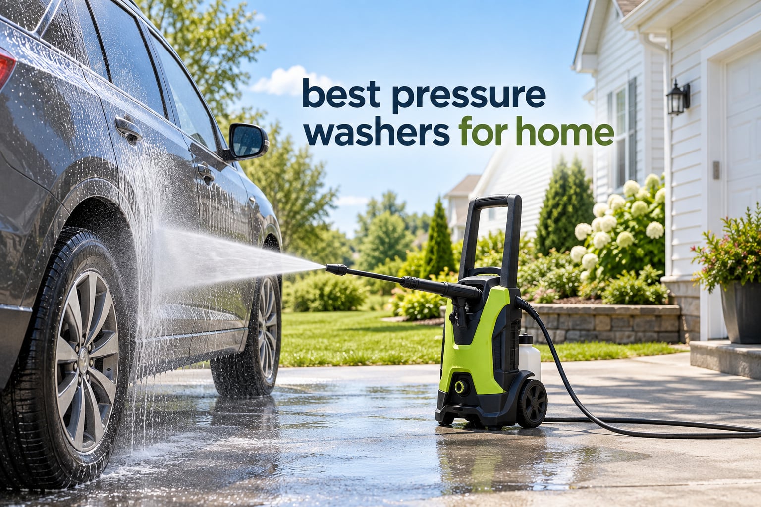 best pressure washers for home