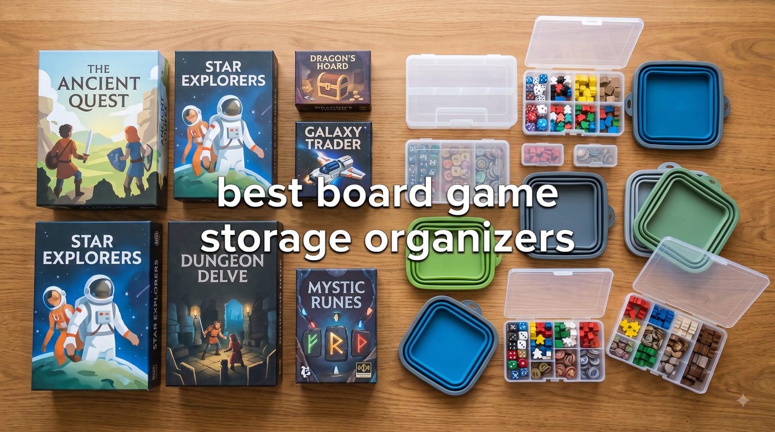 best board game storage organizers