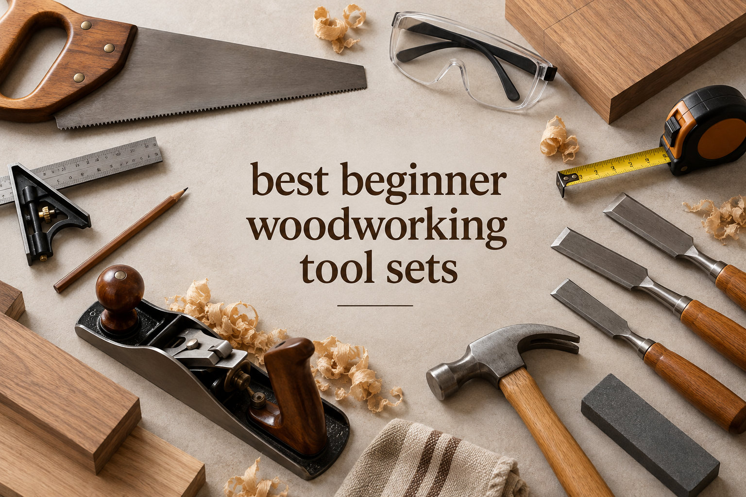 best beginner woodworking tool sets