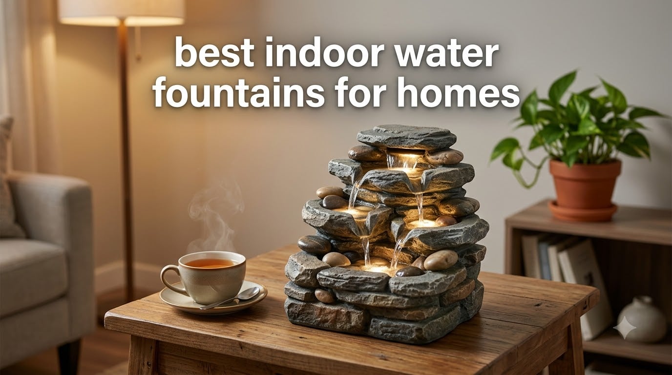 best indoor water fountains for homes