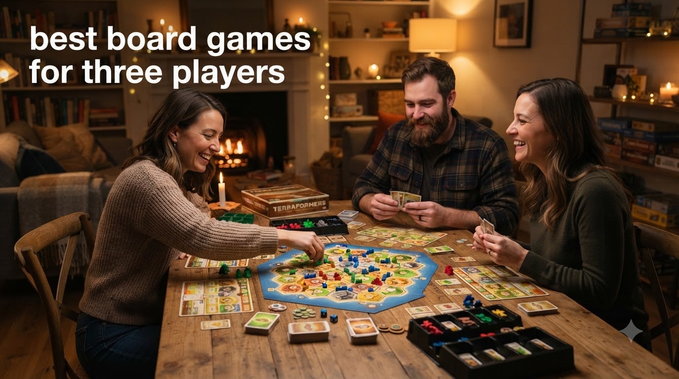 best board games for three players