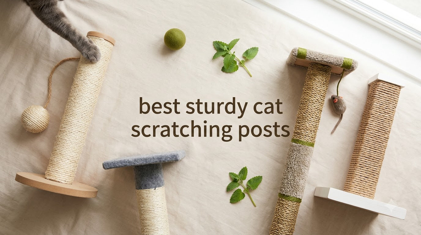 best sturdy cat scratching posts