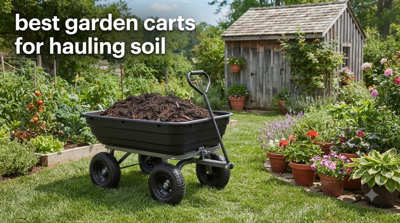 best garden carts for hauling soil