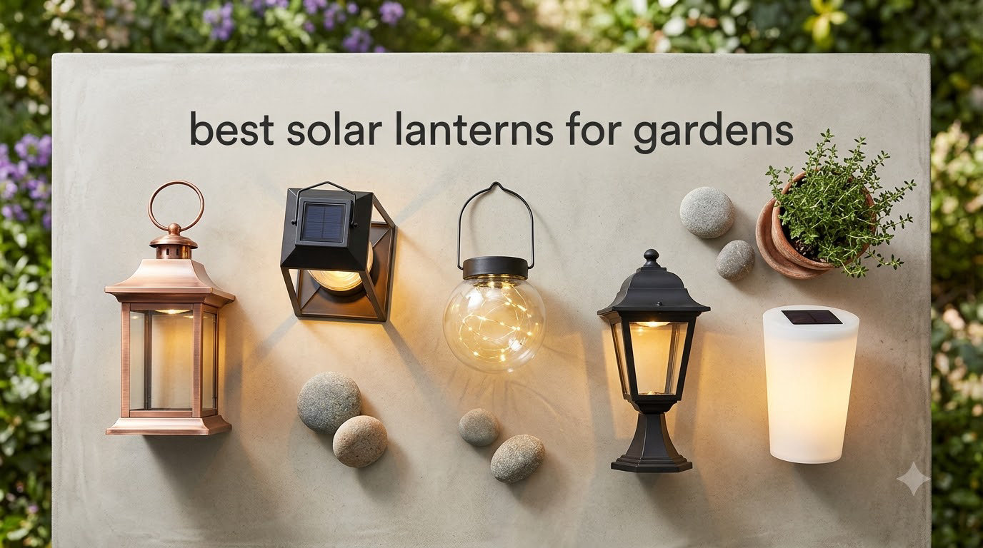 best solar lanterns for gardens