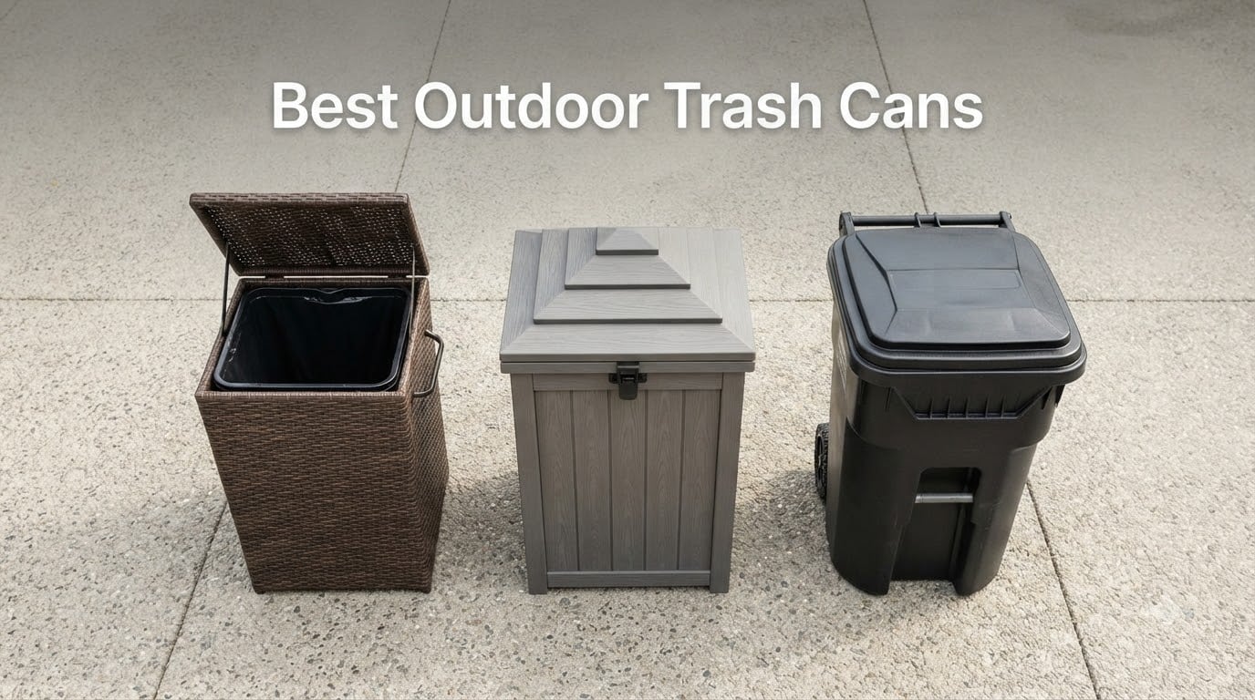 Best Outdoor Trash Cans