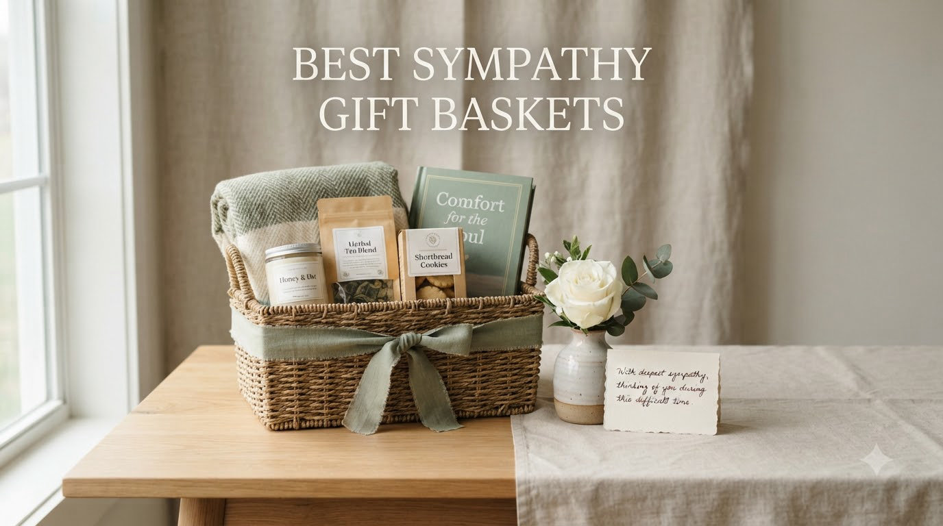 best sympathy gift baskets