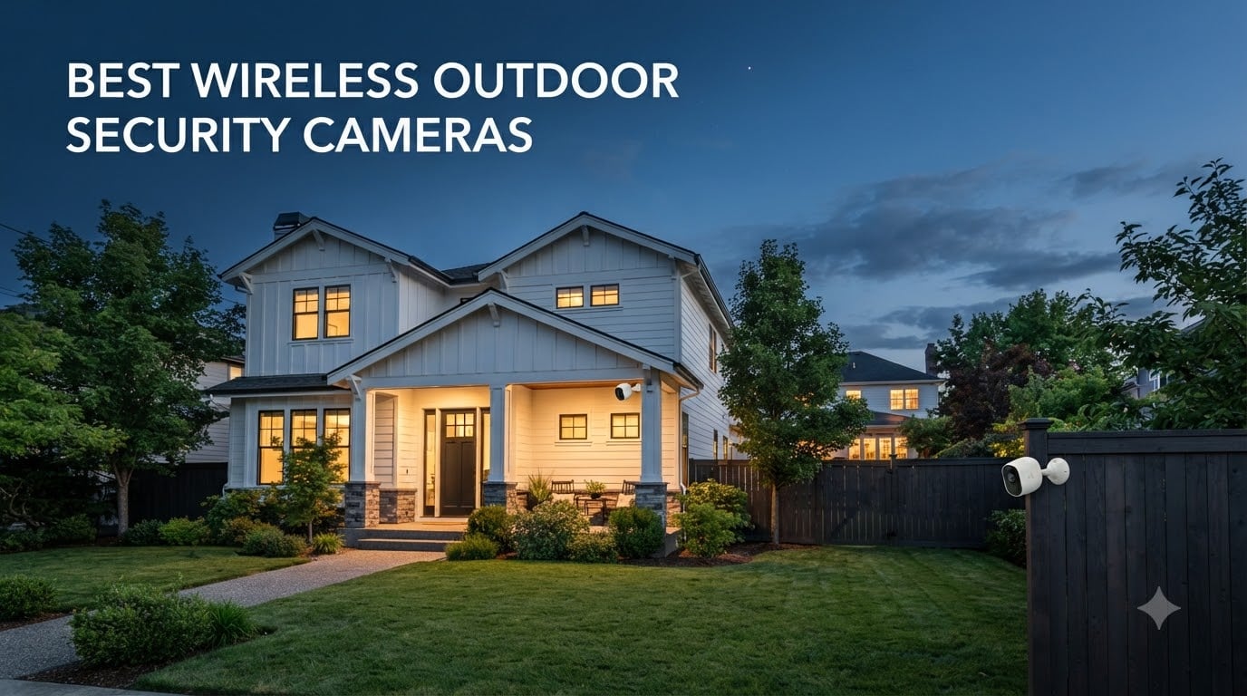 best wireless outdoor security cameras