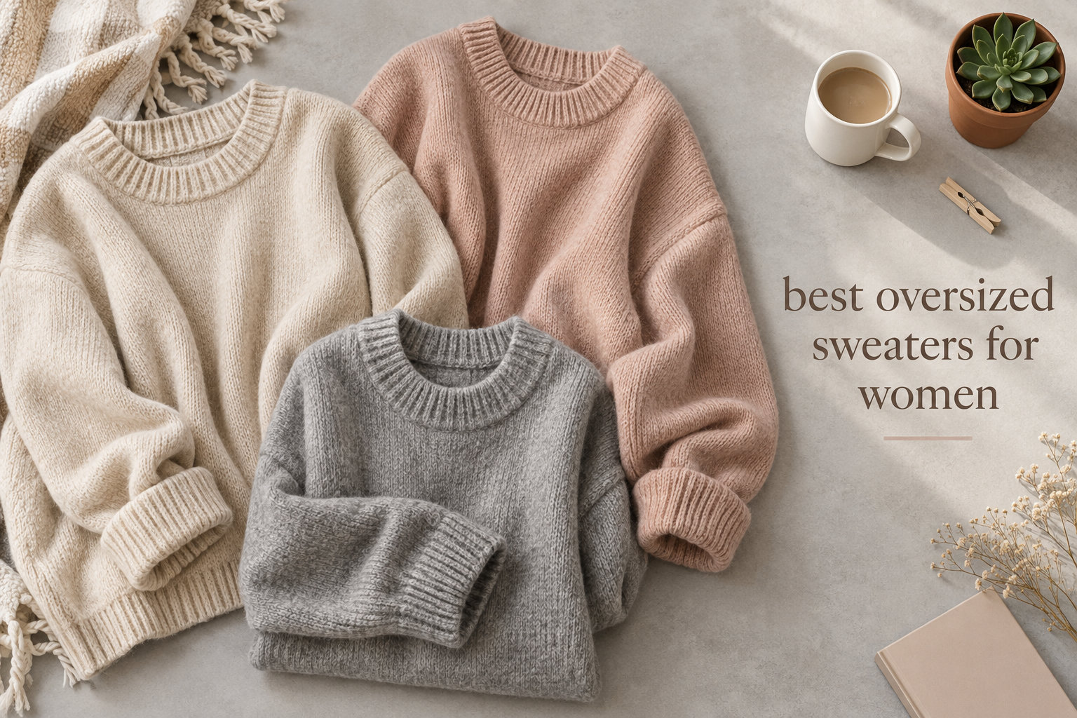 best oversized sweaters for women