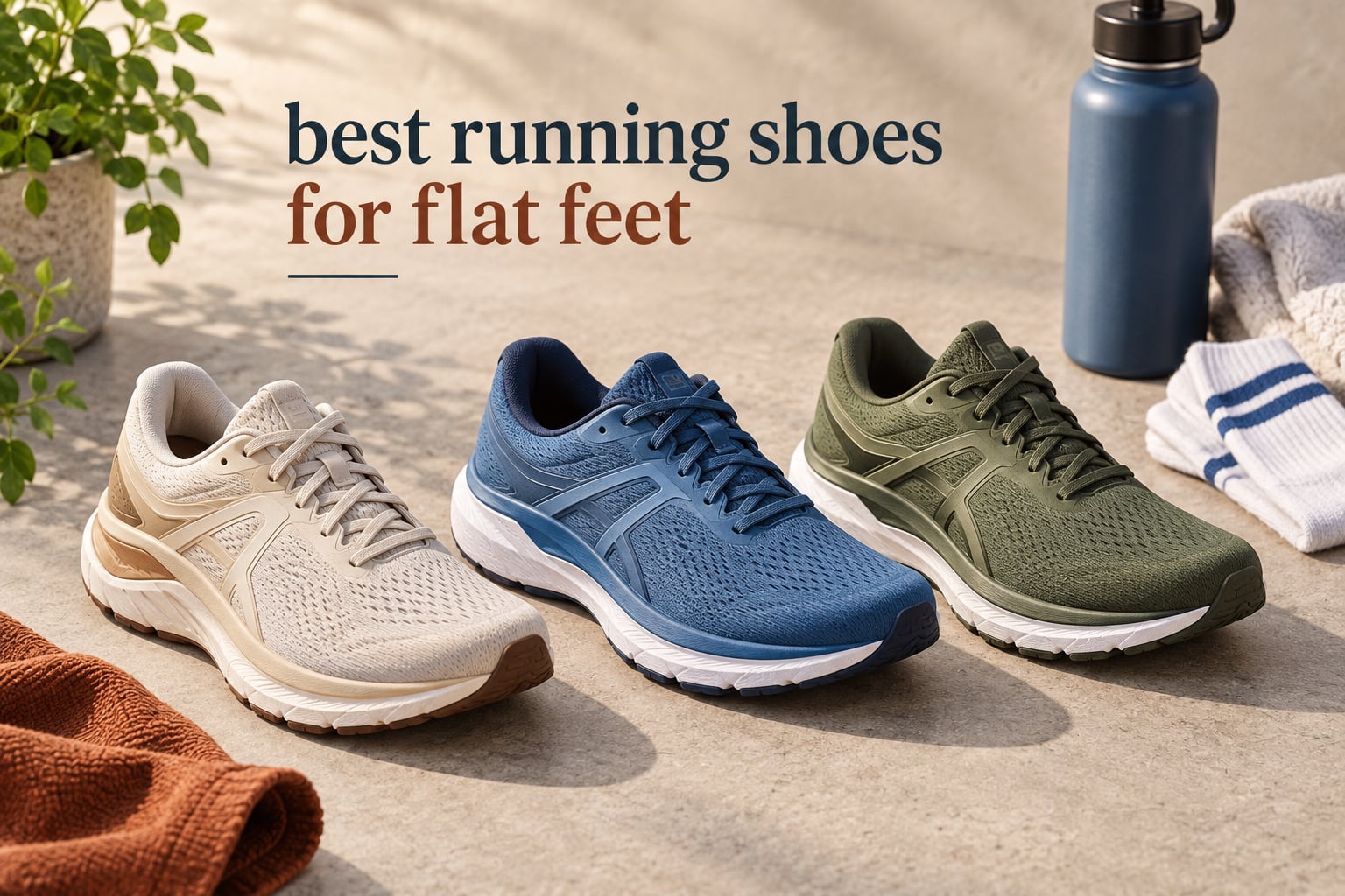 best running shoes for flat feet