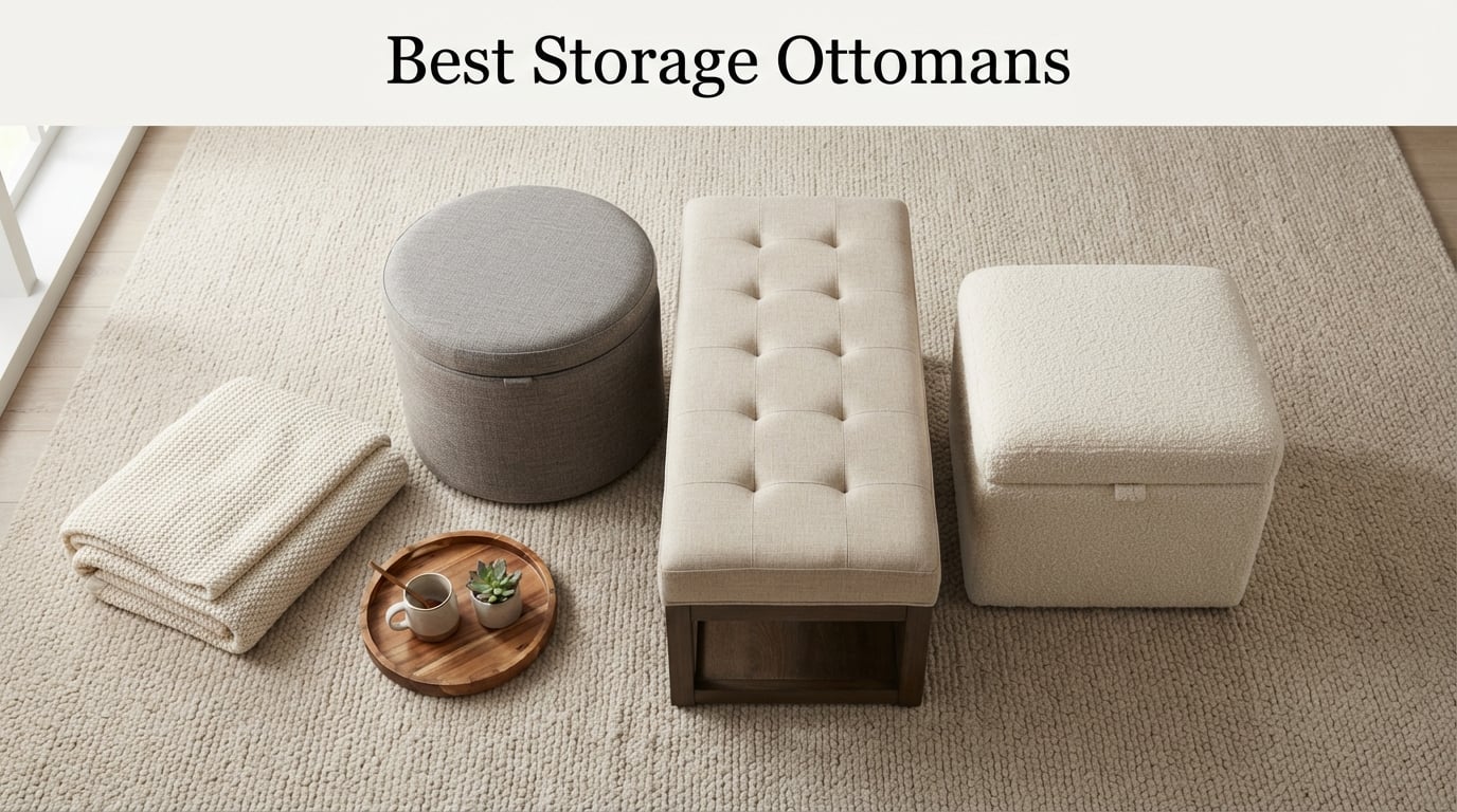 Best Storage Ottomans