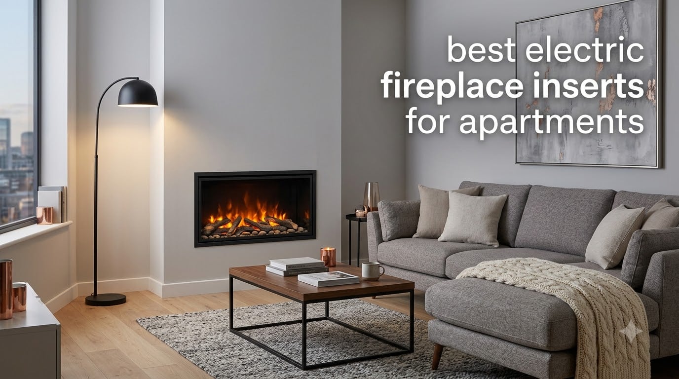 best electric fireplace inserts for apartments