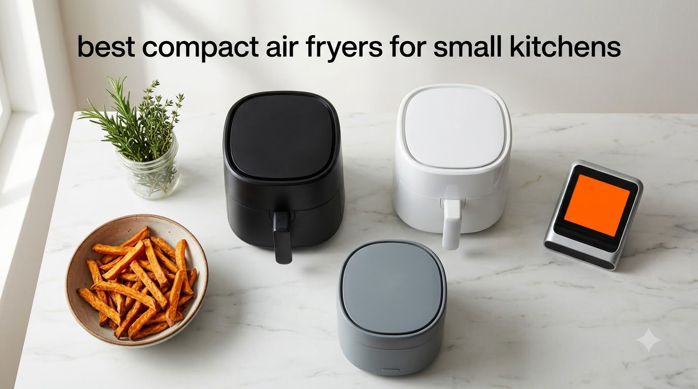 best compact air fryers for small kitchens